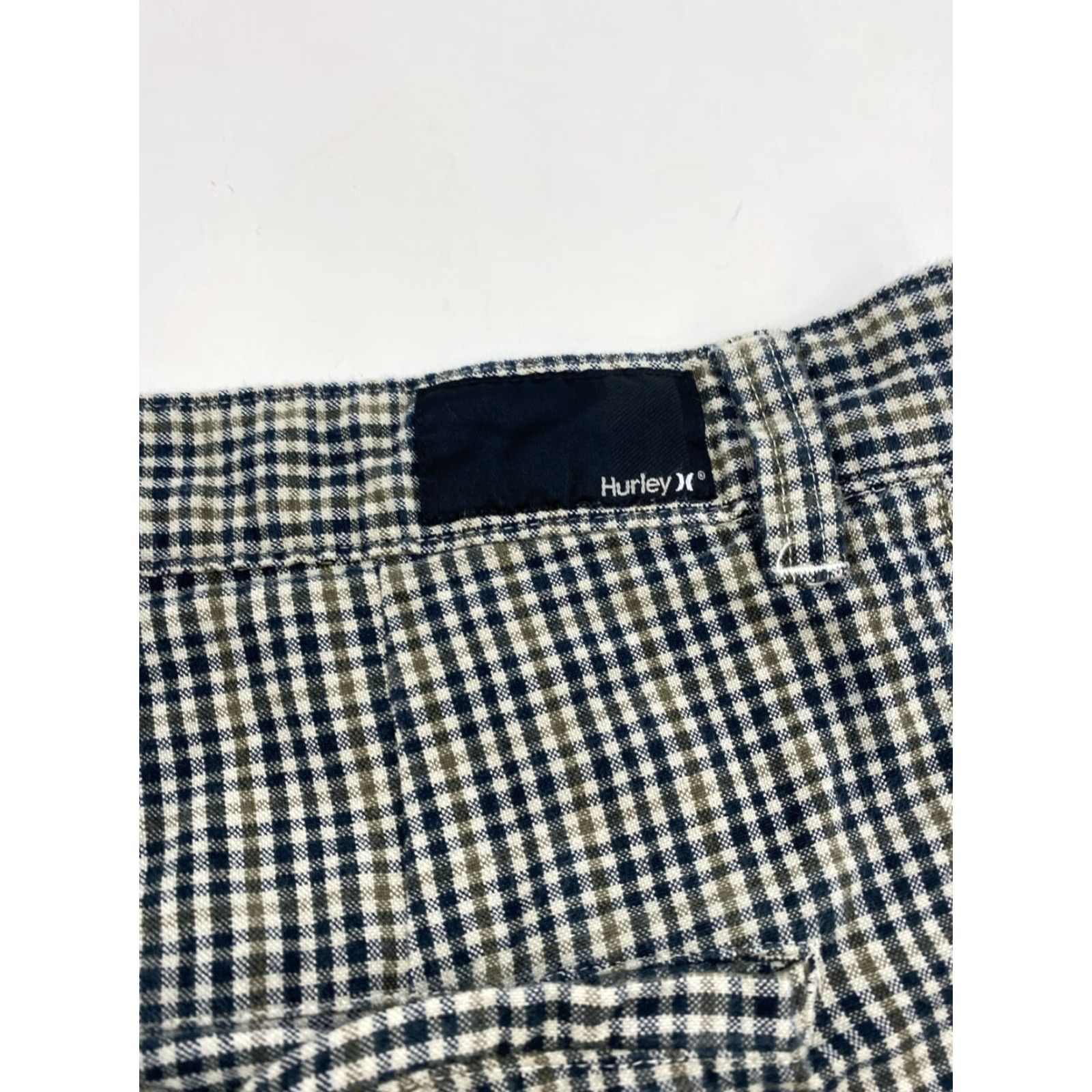 Hurley Hurley Chino Shorts Mens 34 Plaid Multicolor Size US 34 / EU 50 - 5 Thumbnail