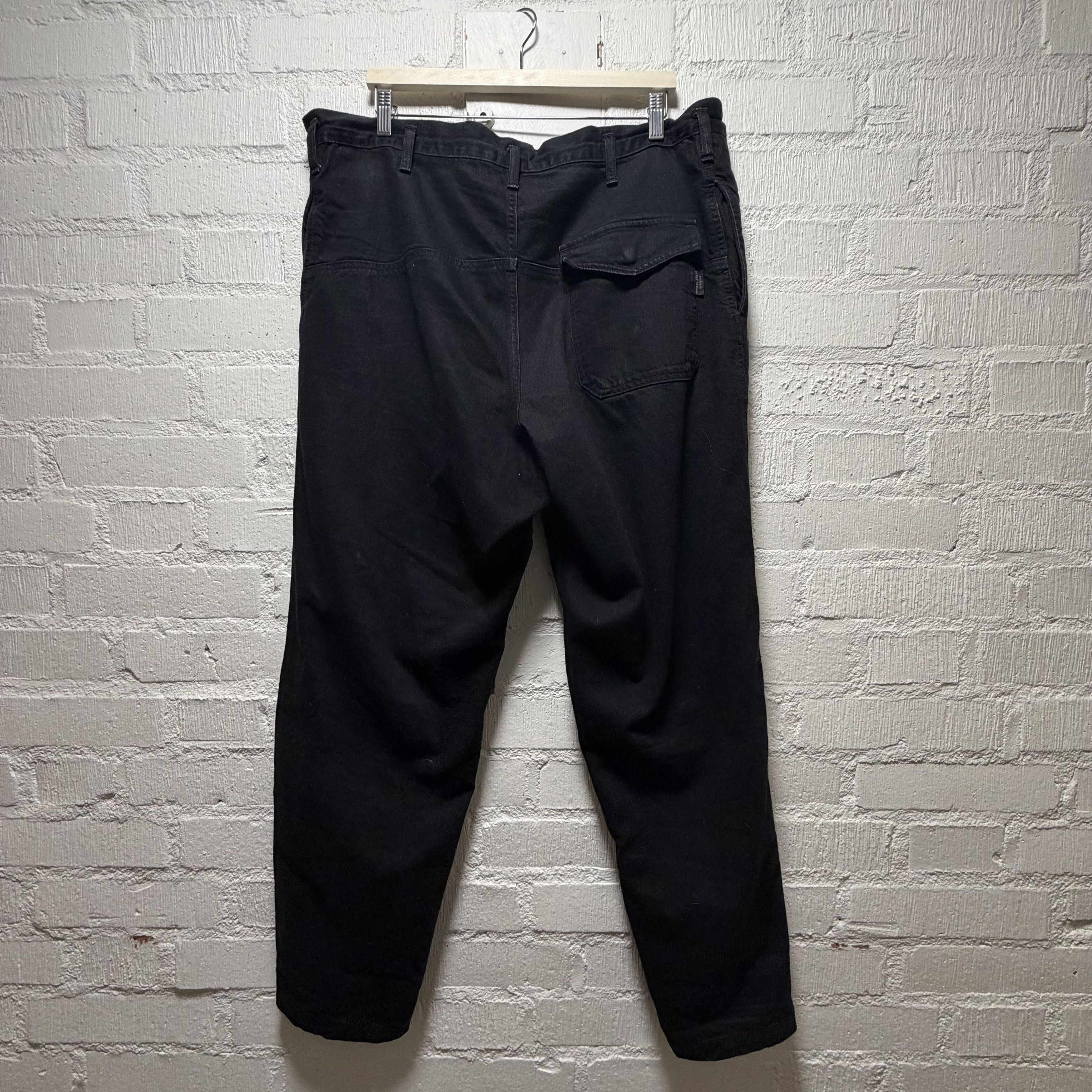 Yohji Yamamoto Black Scandal Work Pants Size US 34 / EU 50 - 2 Thumbnail