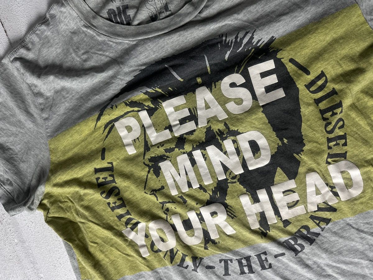 Diesel 🚨DIESEL AVANT GARDE ARCHIVE VINTAGE BIG LOGO T-SHIRT Y2K TEE Size US XL / EU 56 / 4 - 4 Thumbnail