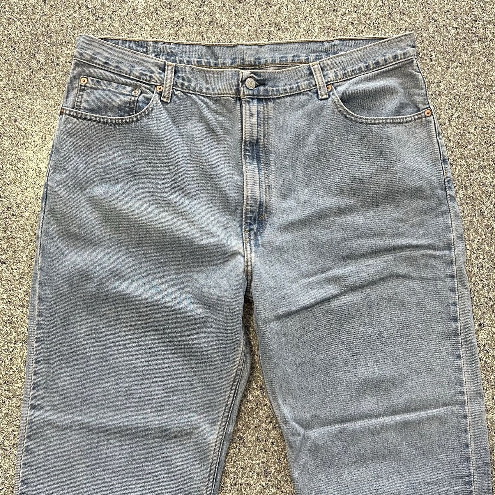 Levi's Levi's 550 Jeans Straight Jeans Mens 40x31 Light Blue Cotton Denim Regular 5-Pocket Vintage No Size US 40 / EU 56 - 3 Thumbnail