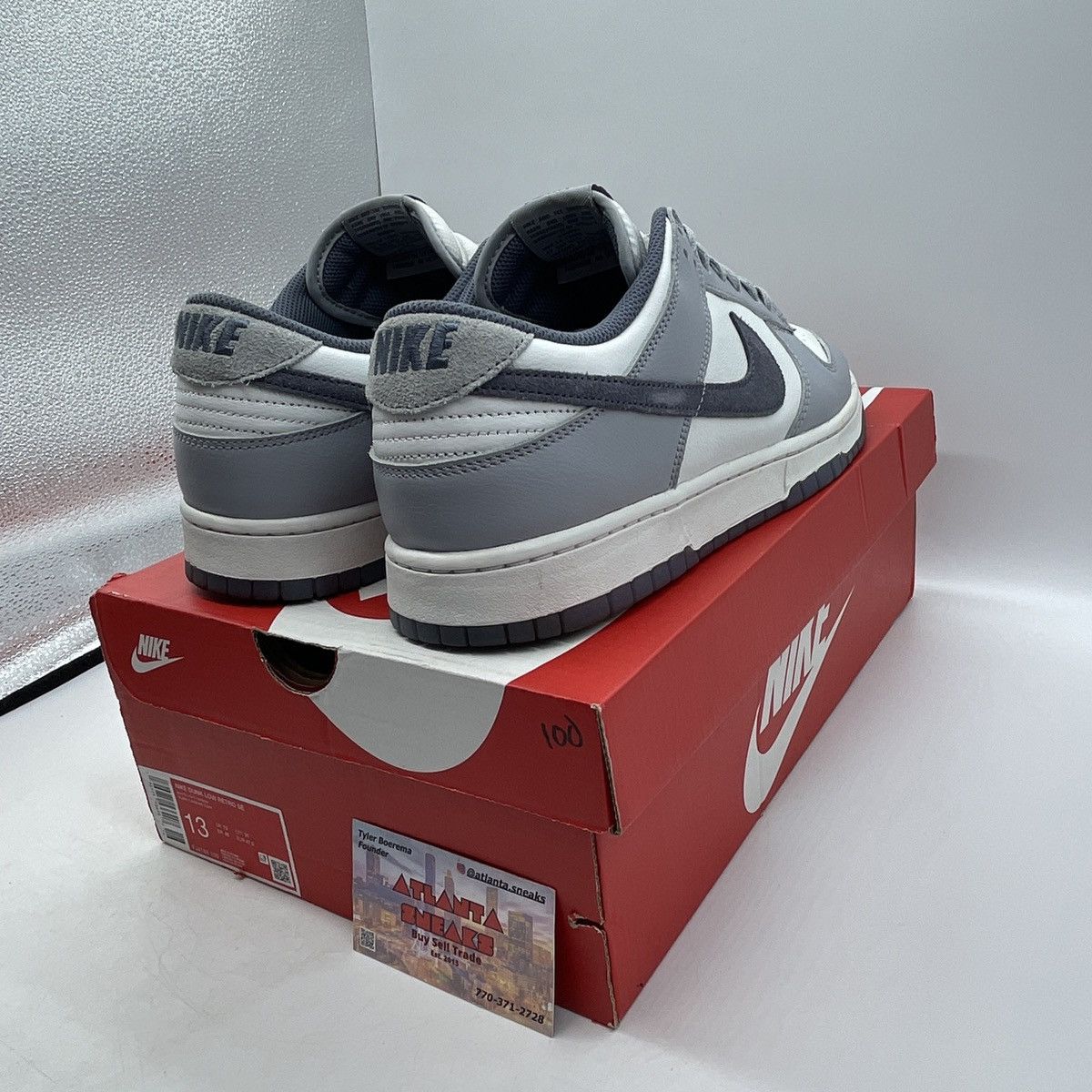 Nike Dunk low light carbon Size US 13 / EU 46 - 5 Thumbnail