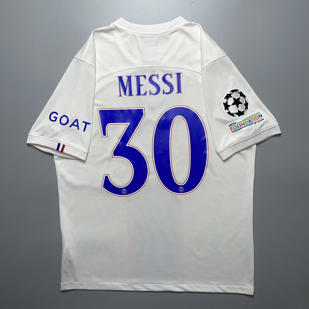 Nike PSG NIKE 2022/2023 FOOTBALL SOCCER THIRD JERSEY #30 MESSI Size US L / EU 52-54 / 3 - 1 Thumbnail