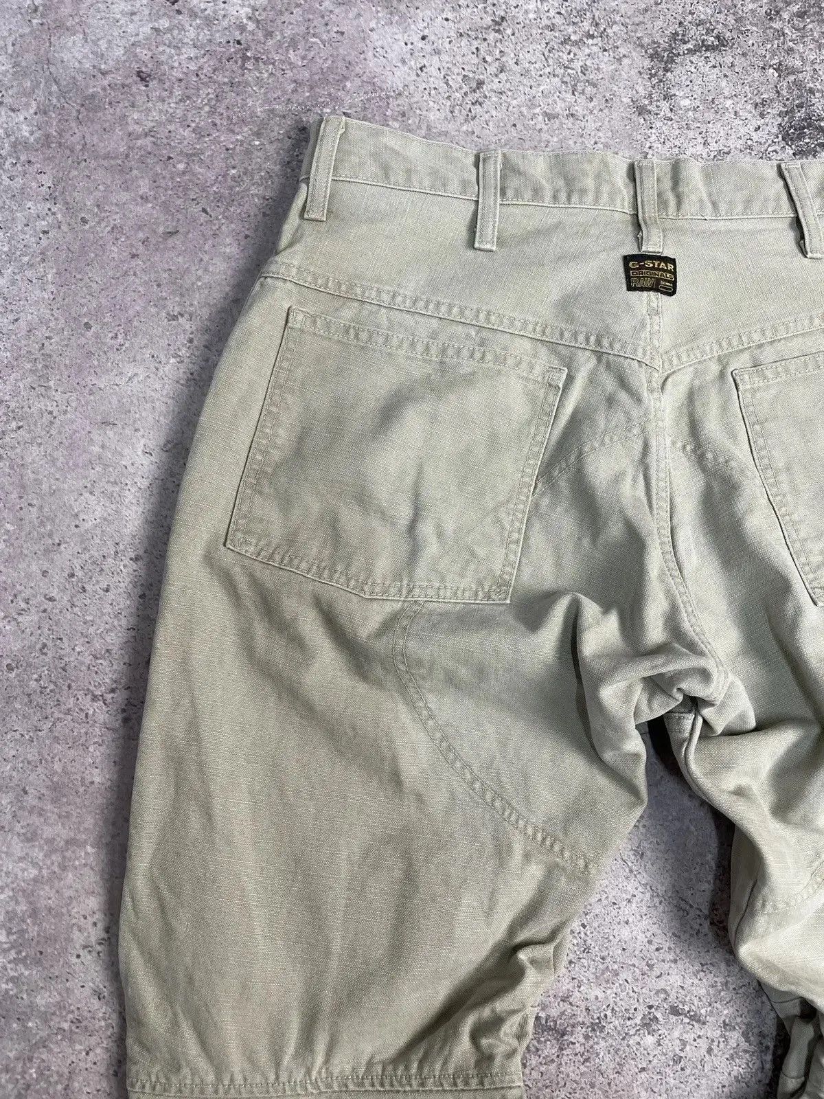 G-Star × Japanese Brand × Vintage Vintage Junya Watanabe Balenciaga Style Bondage Cargo Pants Size US 34 / EU 50 - 5 Thumbnail