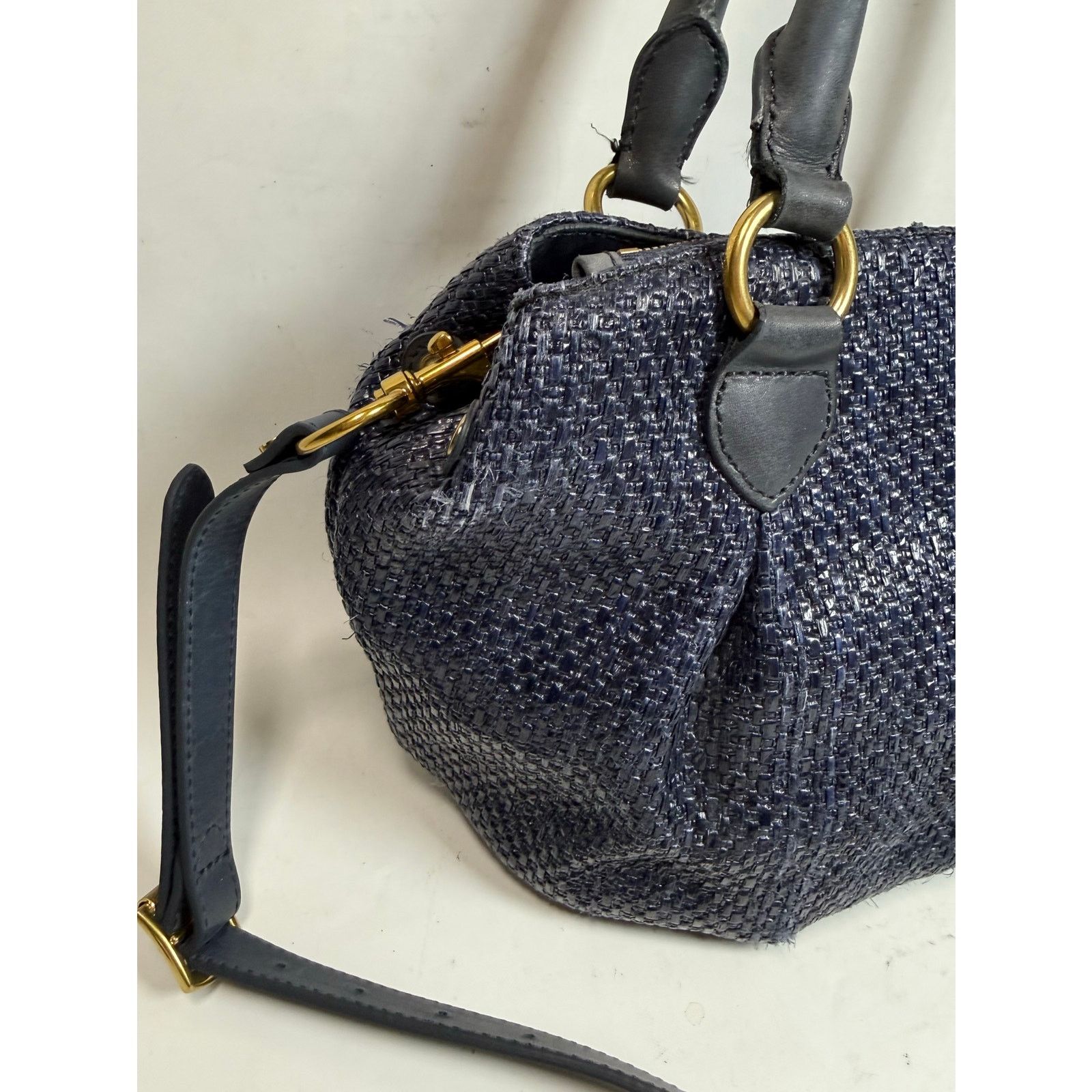 J.Crew J.Crew Brompton Woven Shoulder Bag Pristine ! Size ONE SIZE - 10 Thumbnail