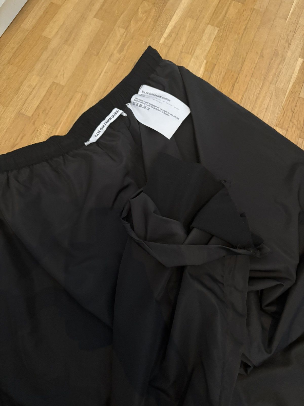 Other Ilya Goldman Gubin IGG Atelier Pants 1B 2023 Black 36 XL Size US 36 / EU 52 - 14 Thumbnail
