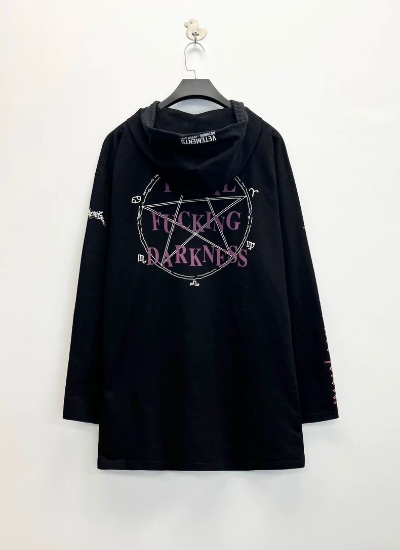 Vetements Vetements Trendy pentagram curse word logo long sweatshirt Size US L / EU 52-54 / 3 - 2 Thumbnail
