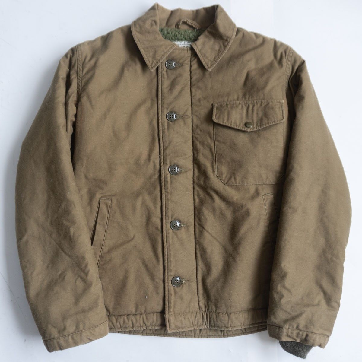 Buzz Rickson's Buzz Rickson's US NAVY A-2 DECK JACKET Size S Size US S / EU 44-46 / 1 - 1 Thumbnail