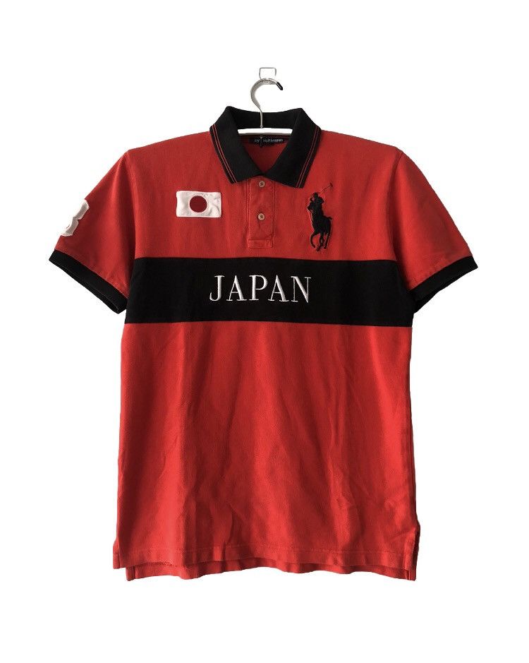 Japanese Brand Polo Ralph Lauren Vintage Vtg POLO RALPH LAUREN JAPAN TEAM TShirt Rugby Made In USA Grailed