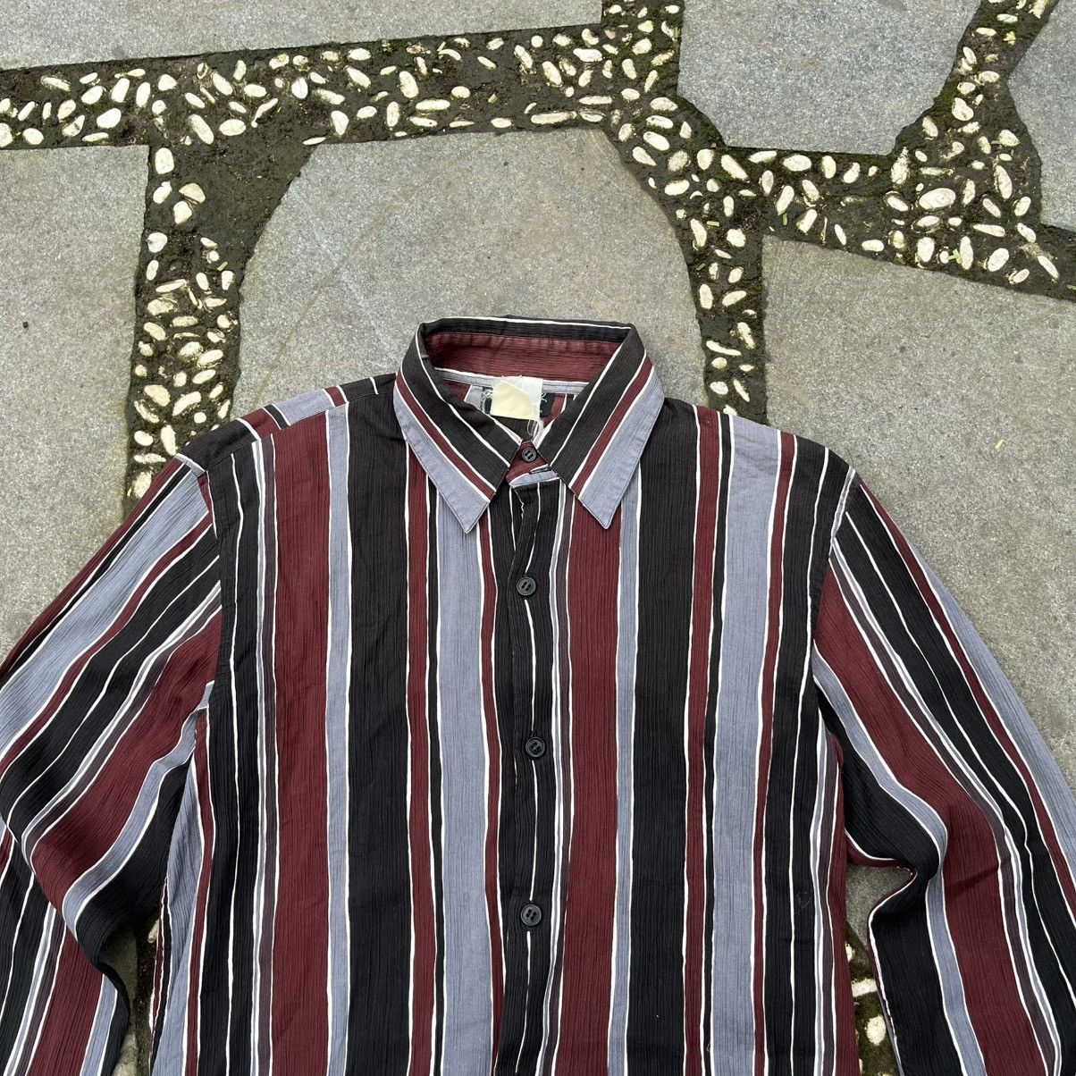 Issey Miyake 🇫🇷agnes b. homme Pleated Colourfull Button shirt Size US M / EU 48-50 / 2 - 2 Thumbnail