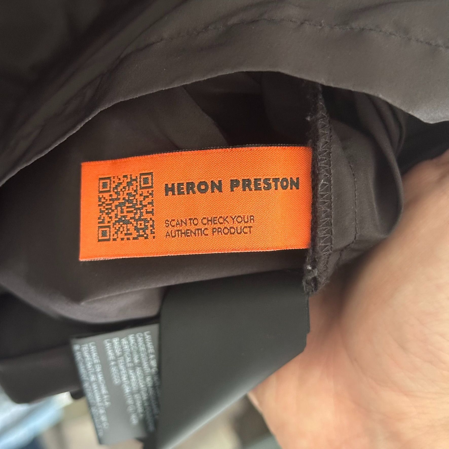 Heron Preston Heron Preston F Errythang Taffeta Bowling Shirt Black XXL SS Size US XXL / EU 58 / 5 - 6 Thumbnail