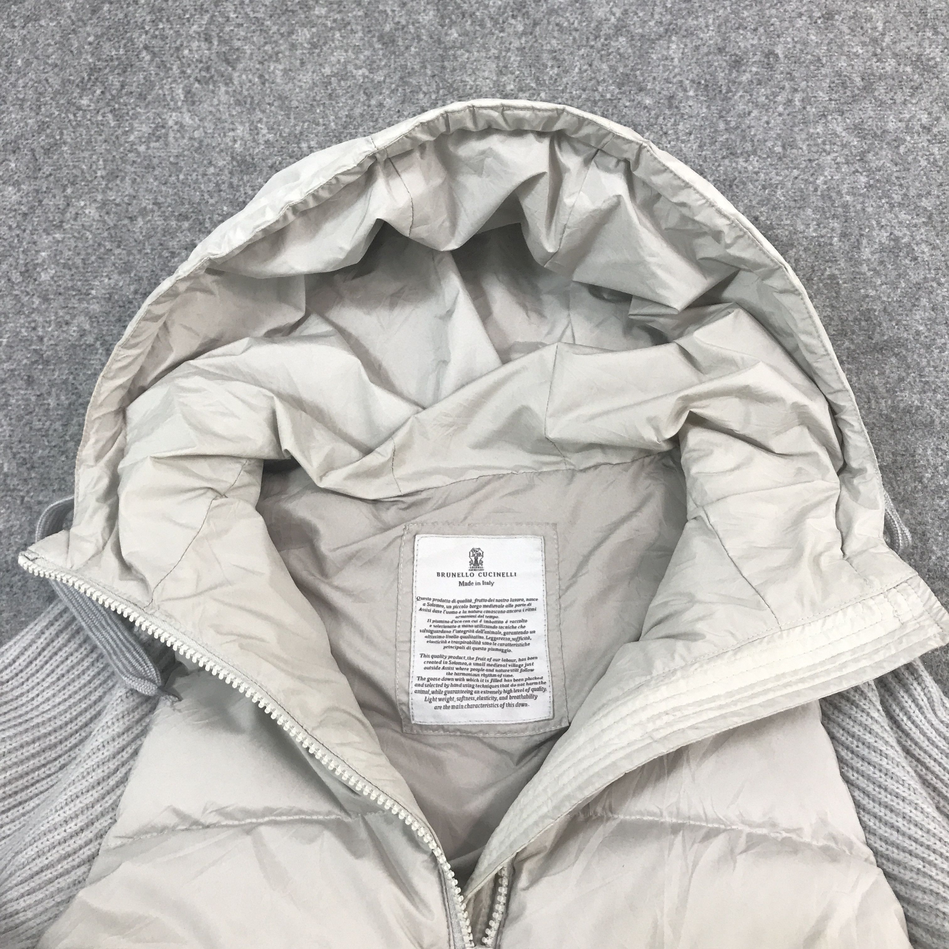 Brunello Cucinelli BRUNELLO CUCINELLI QUILTED STYLE JACKET Size S / US 4 / IT 40 - 7 Thumbnail