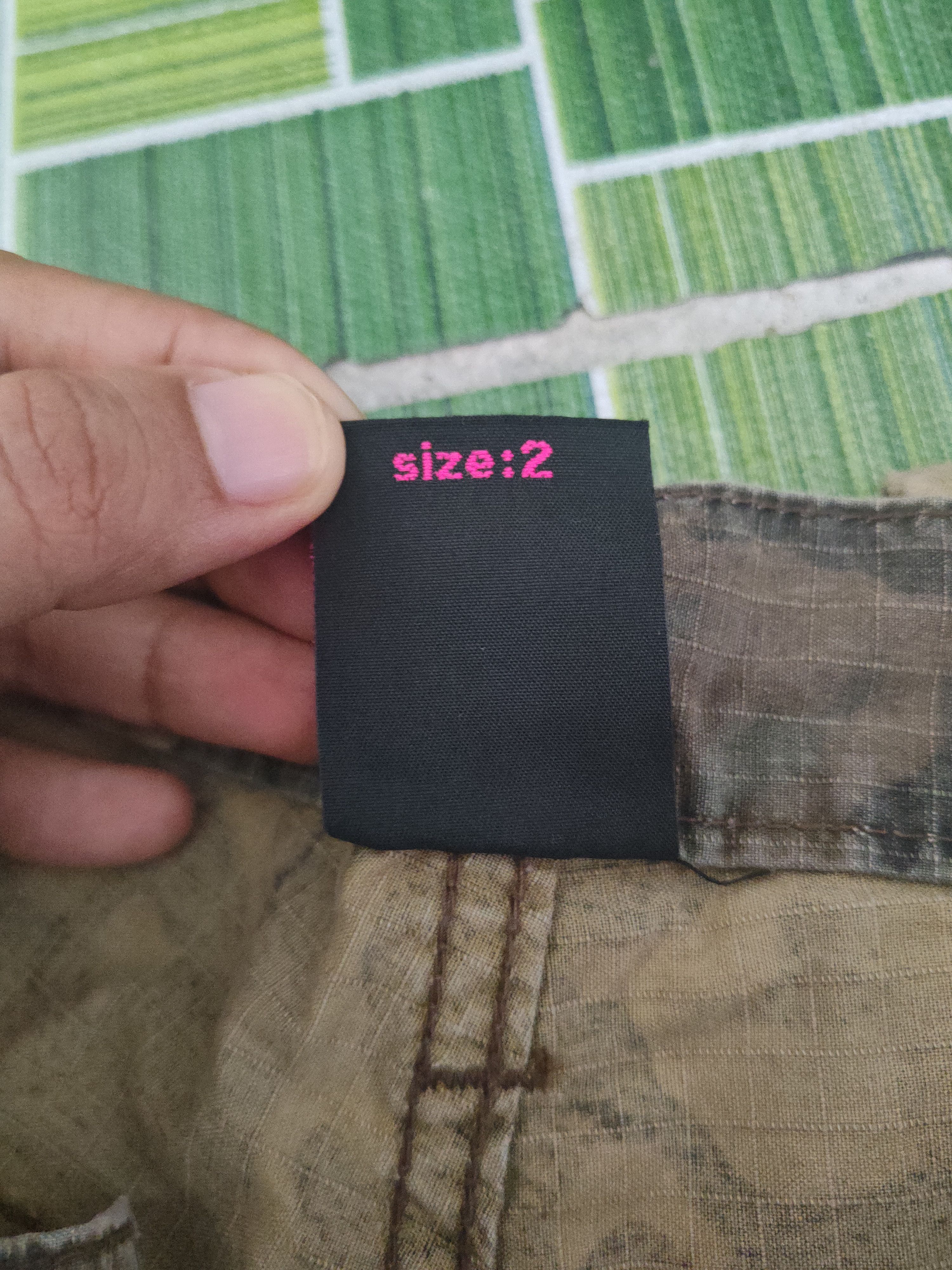 X-Girl DL x-girl Camouflage Multipocket Tactical Cargo Pants #2035 Size 29" - 15 Thumbnail
