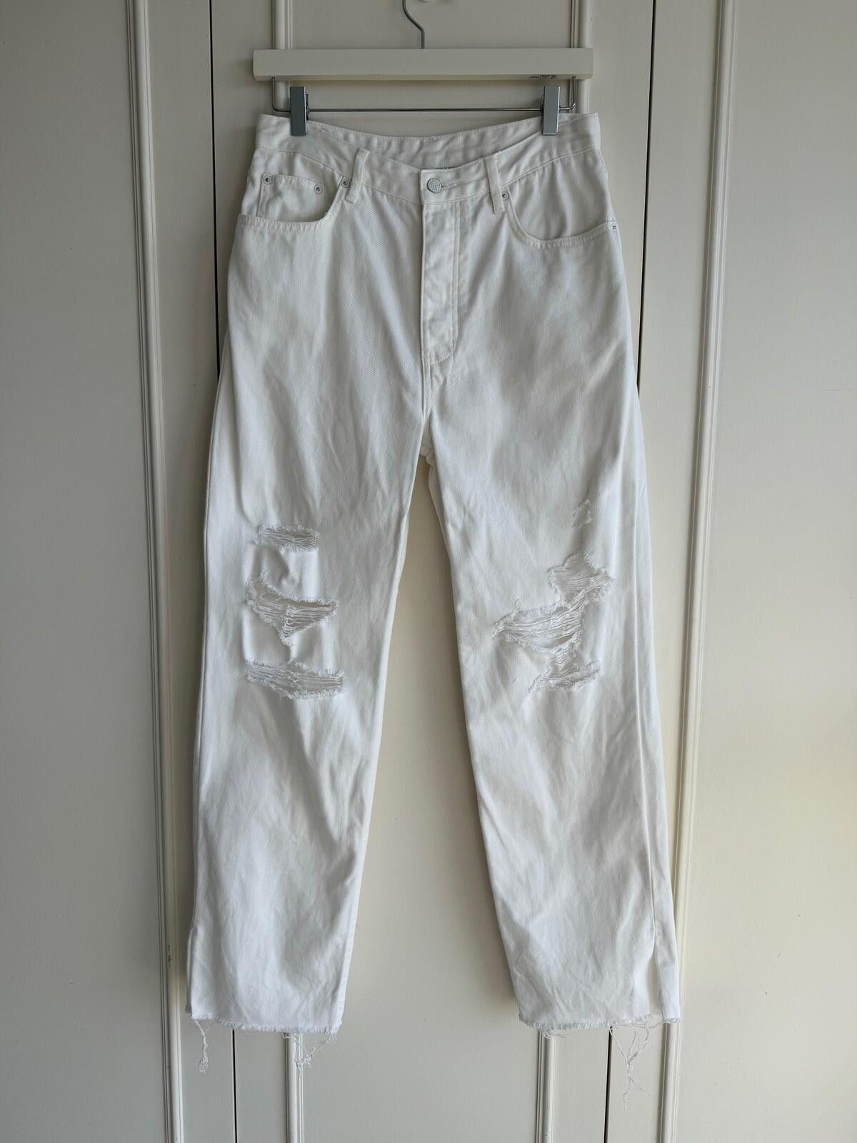 Ksubi new ksubi womens denim jean brooklyn blanc sliced white 29 m Size 29" - 2 Thumbnail