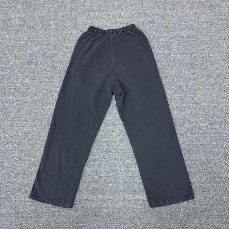 Balenciaga Balenciaga's new wash made old gray big logo pants Size US 28 / EU 44 - 2 Thumbnail