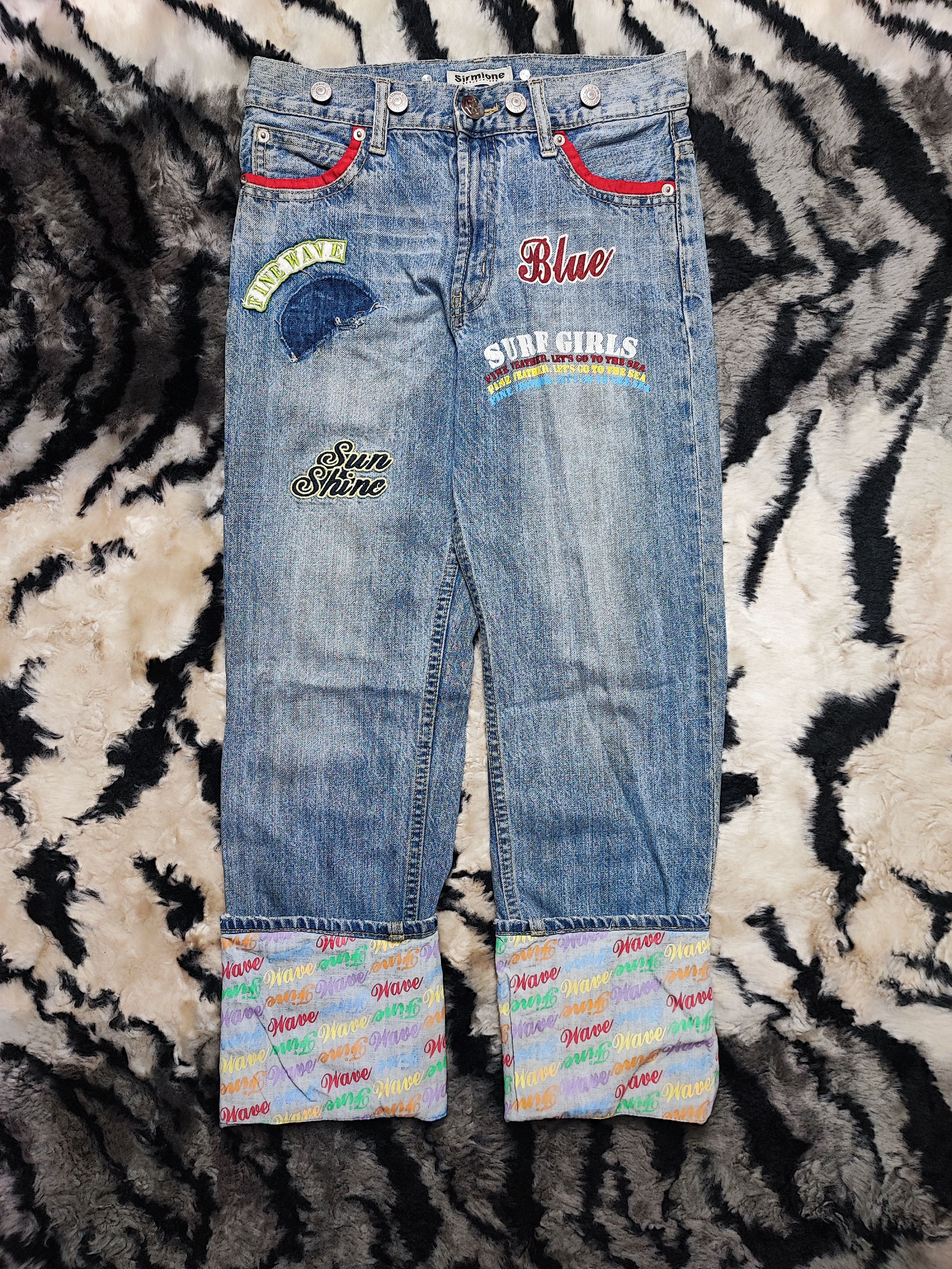 Undercover RARE Sirmione Surf Jeans Size US 27 - 2 Thumbnail