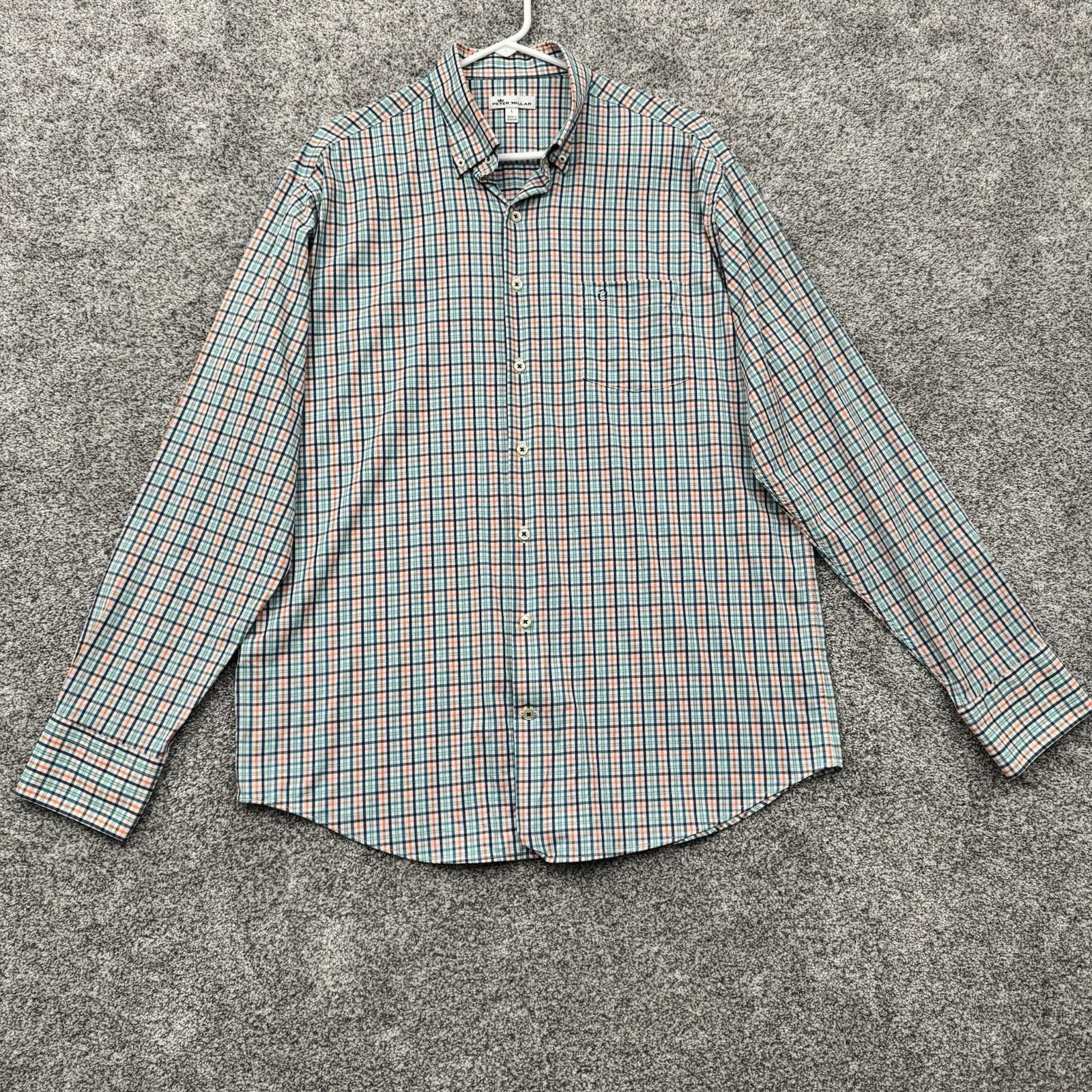 Other Peter Miller Button Up Shirt Men Large Golf Coastal Preppy Size US L / EU 52-54 / 3 - 1 Thumbnail