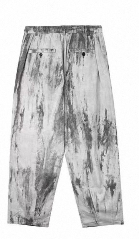Other Gray Tie-Dye Wide-Leg Pants – Size M Size US 32 / EU 48 - 6 Thumbnail
