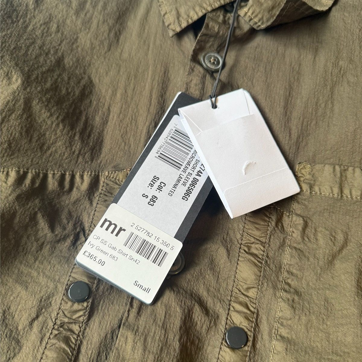 C.P. Company CP Company Gabardine SS Overshirt Size US S / EU 44-46 / 1 - 13 Thumbnail