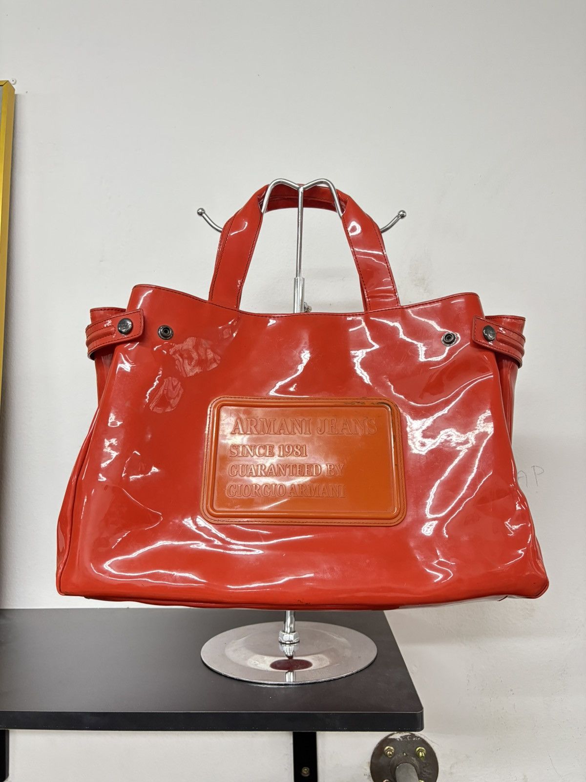 Giorgio Armani Vintage 90s Giorgio Armani Totebag Size ONE SIZE - 2 Thumbnail