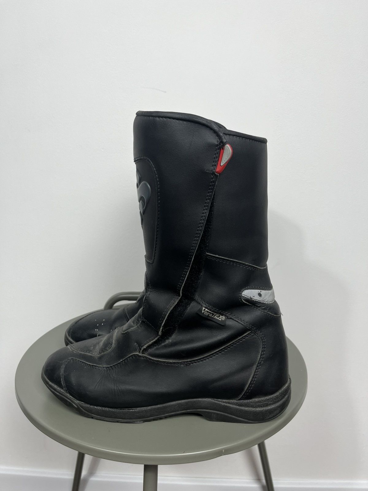 Other IXS Black Leather Motorcycle Riding Boots EU 42 Italy Size US 9 / EU 42 - 6 Thumbnail