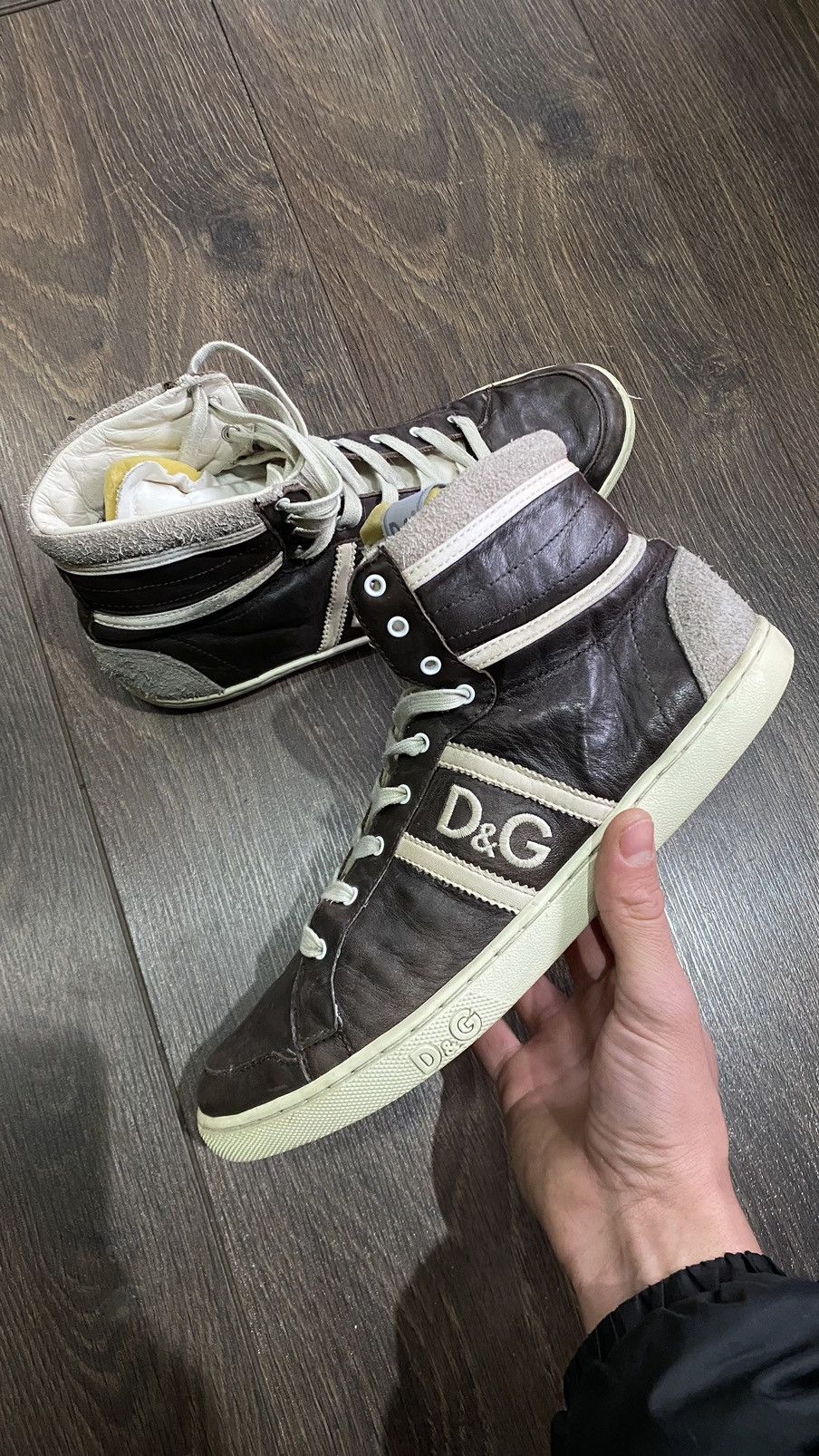 Dolce & Gabbana Dolce Gabbana leather sneakers Size US 9 / IT 39 - 1 Thumbnail