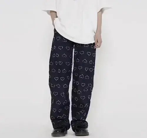 Jean Heart pants Size US 32 / EU 48 - 4 Thumbnail