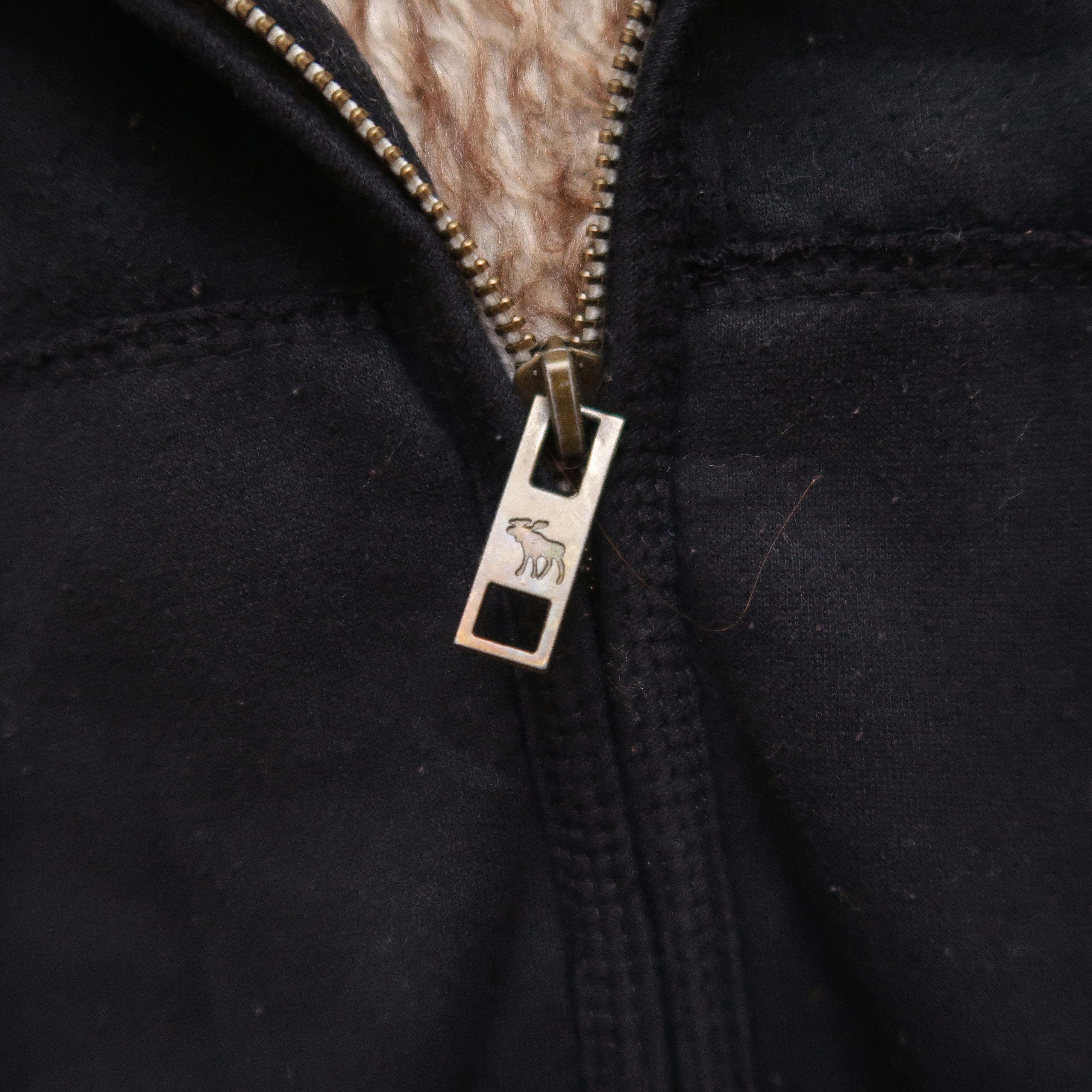 Japanese Brand 2000s Abercrombie Fur Hoodie Sherpa Inner Like GOA Size US M / EU 48-50 / 2 - 6 Thumbnail