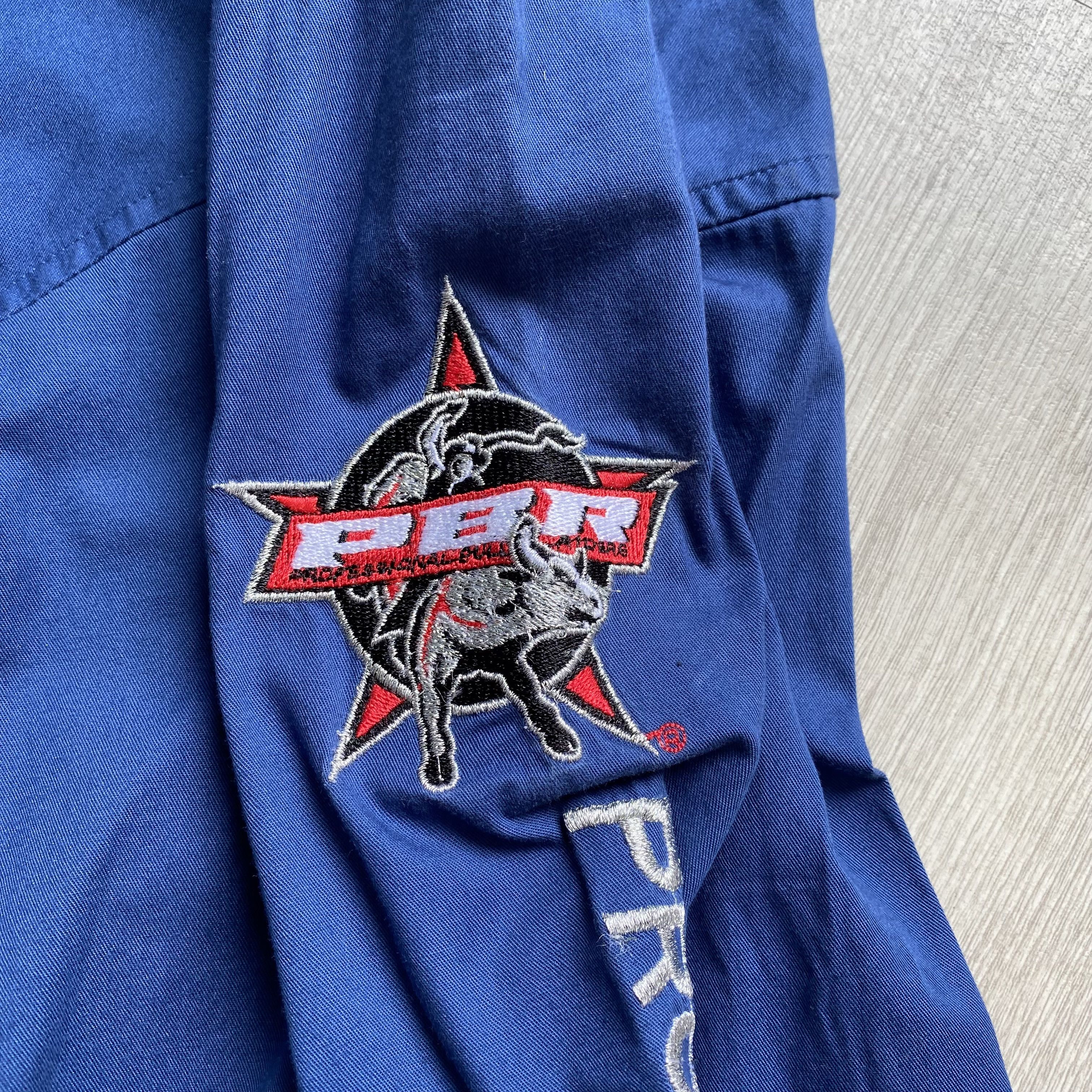 Wrangler 🐂 Vintage 00s Wrangler Bull Rider shirt western PBR Racing Size US XL / EU 56 / 4 - 8 Thumbnail