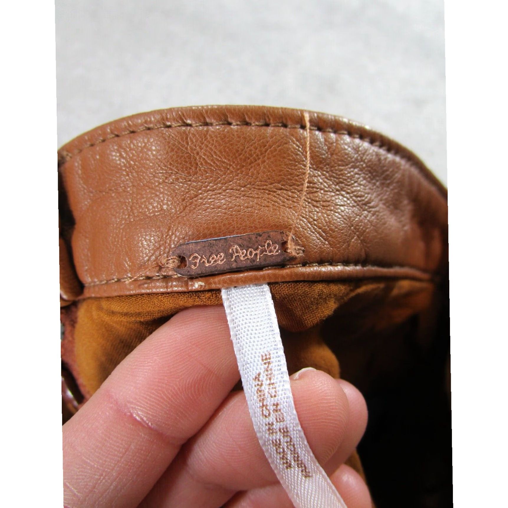 Free People Free People Womens Brown Faux Leather A Line Skirt 0 Size 25" / US 0 / IT 36 - 6 Thumbnail