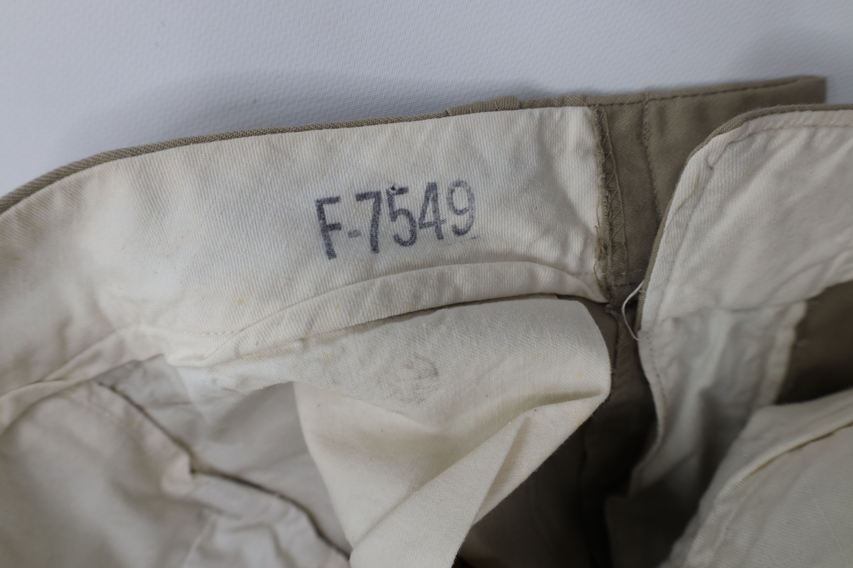 Vintage Vintage 60s Vietnam War Military Twill Trousers Pants USA Size US 30 / EU 46 - 9 Thumbnail