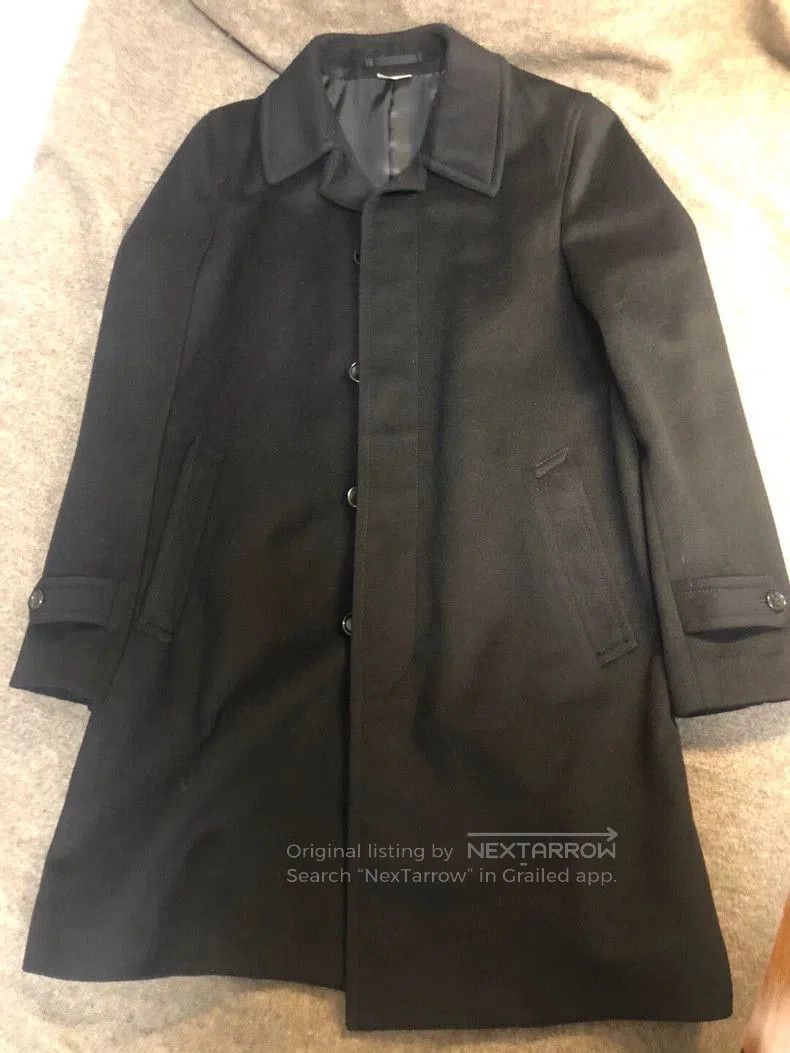 Comme des Garcons CDG Homme Plus Wool Cashmere Coat S. Size US S / EU 44-46 / 1 - 1 Thumbnail