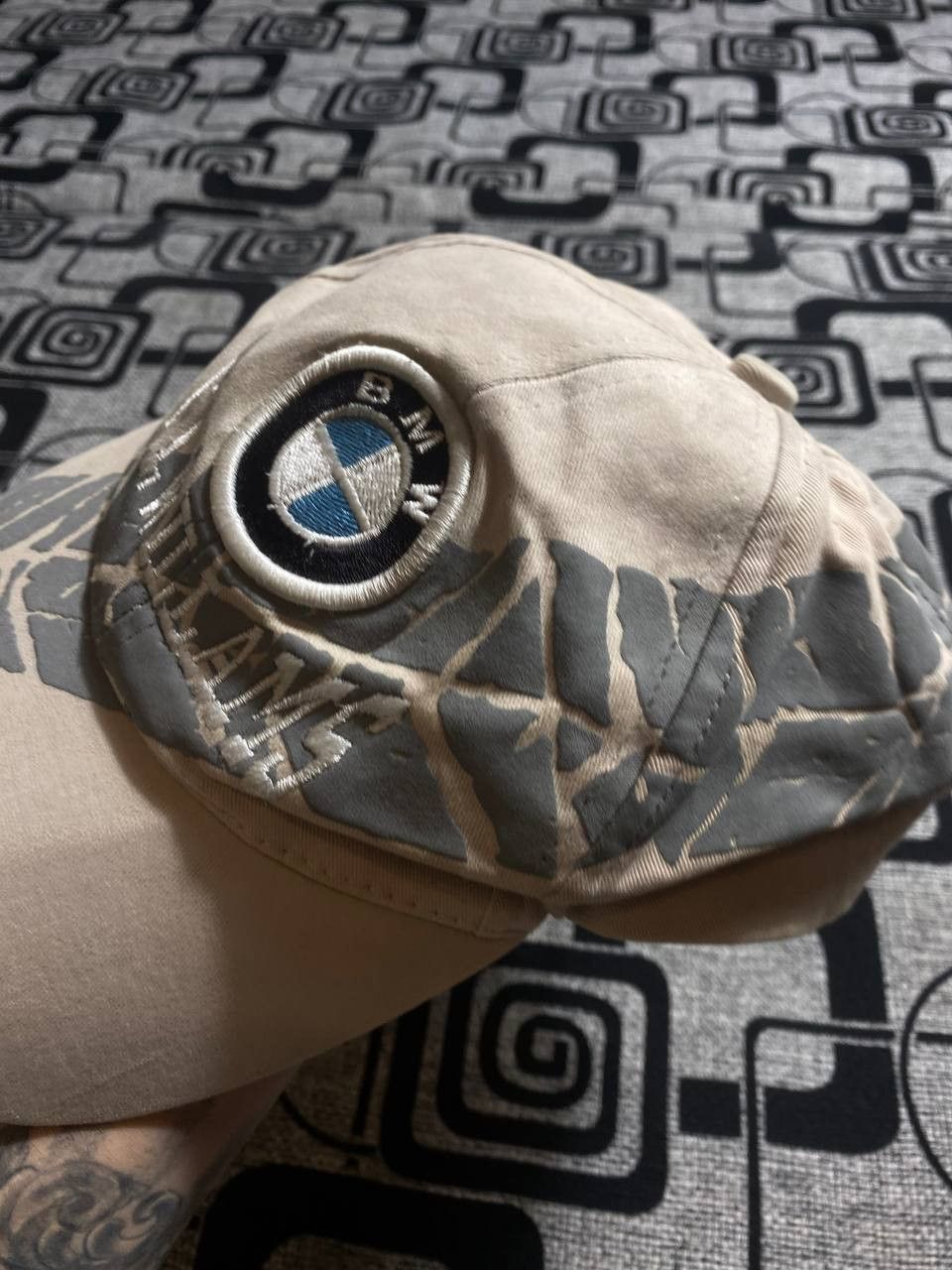 BMW Vintage Fur Faux Fuzzy Y2k Ushanka Hat Size ONE SIZE - 3 Thumbnail