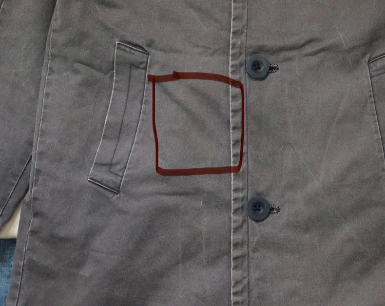 Visvim VisvimVisvim Mies Coat with Damaged Wash Finish-2504 Size US M / EU 48-50 / 2 - 8 Thumbnail