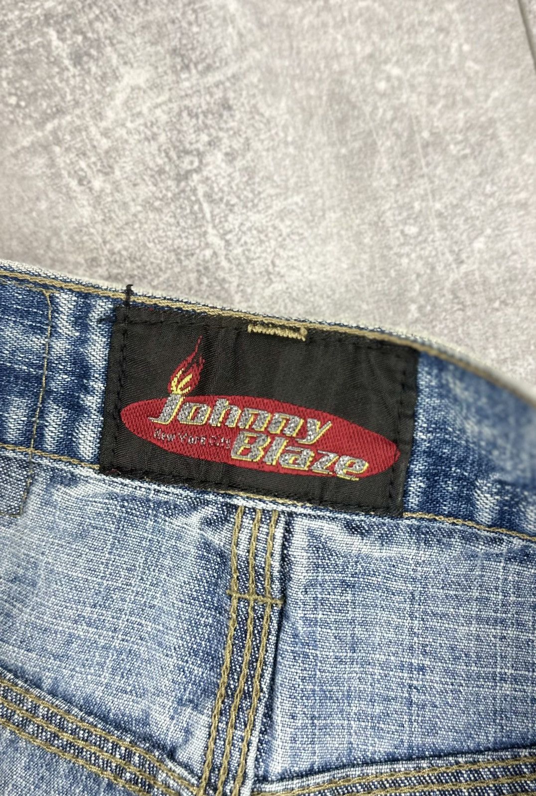 Wu-Tang Clan Johnny Blaze Mens Vintage Denim Jeans Short Wu Tang Clan Size US 32 / EU 48 - 13 Thumbnail