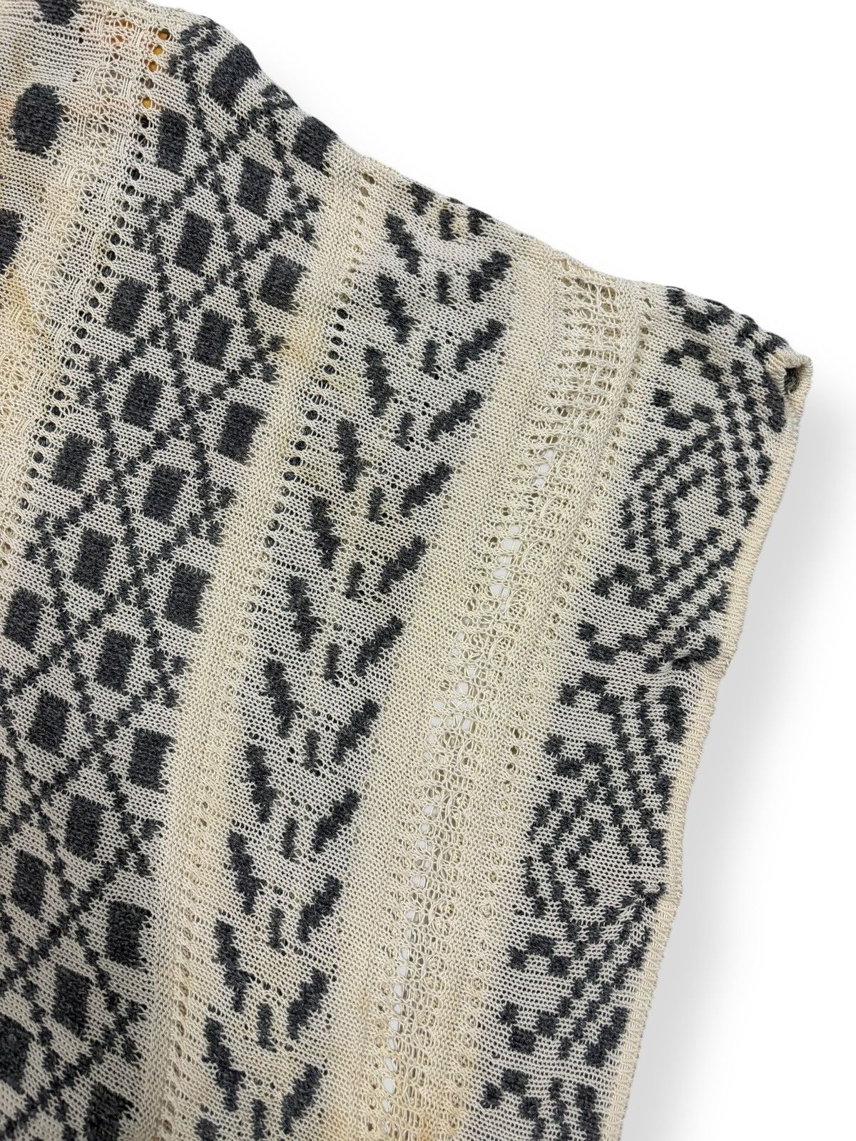 Japanese Brand Stunning Lure Knitted Poncho Cardigan 3/4 Sleeve with Fringe Size ONE SIZE - 8 Thumbnail