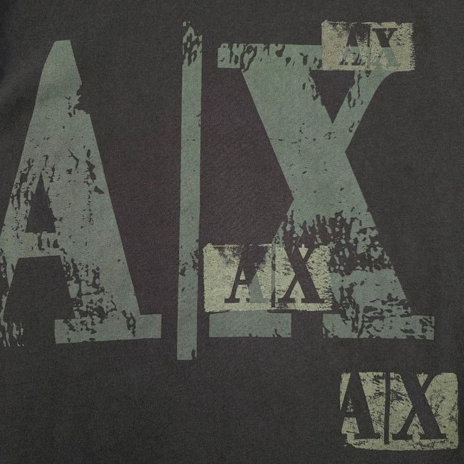 Armani Exchange VINTAGE Armani Exchange T Shirt Mens Size Medium Black 90s A/X Made In USA Size US M / EU 48-50 / 2 - 3 Thumbnail