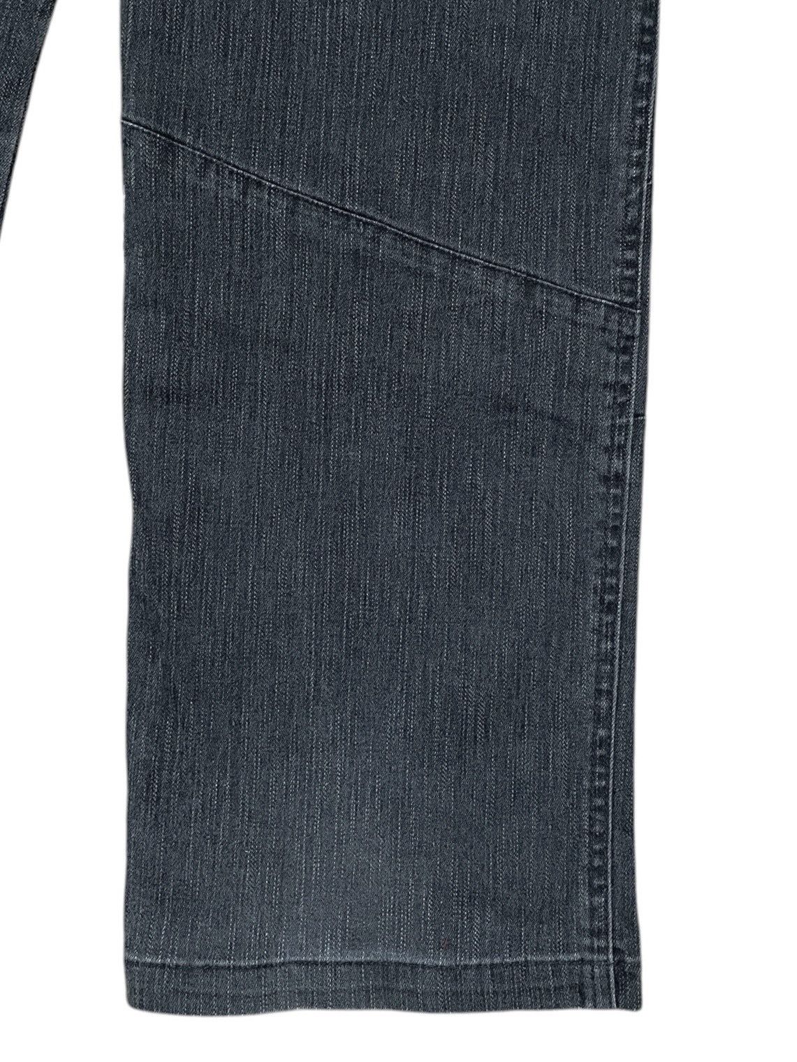 Japanese Brand × Le Grande Bleu (L.G.B.) × Vintage Vintage Japanese Brand Slash Number Jeans 2000s Size US 29 - 8 Thumbnail