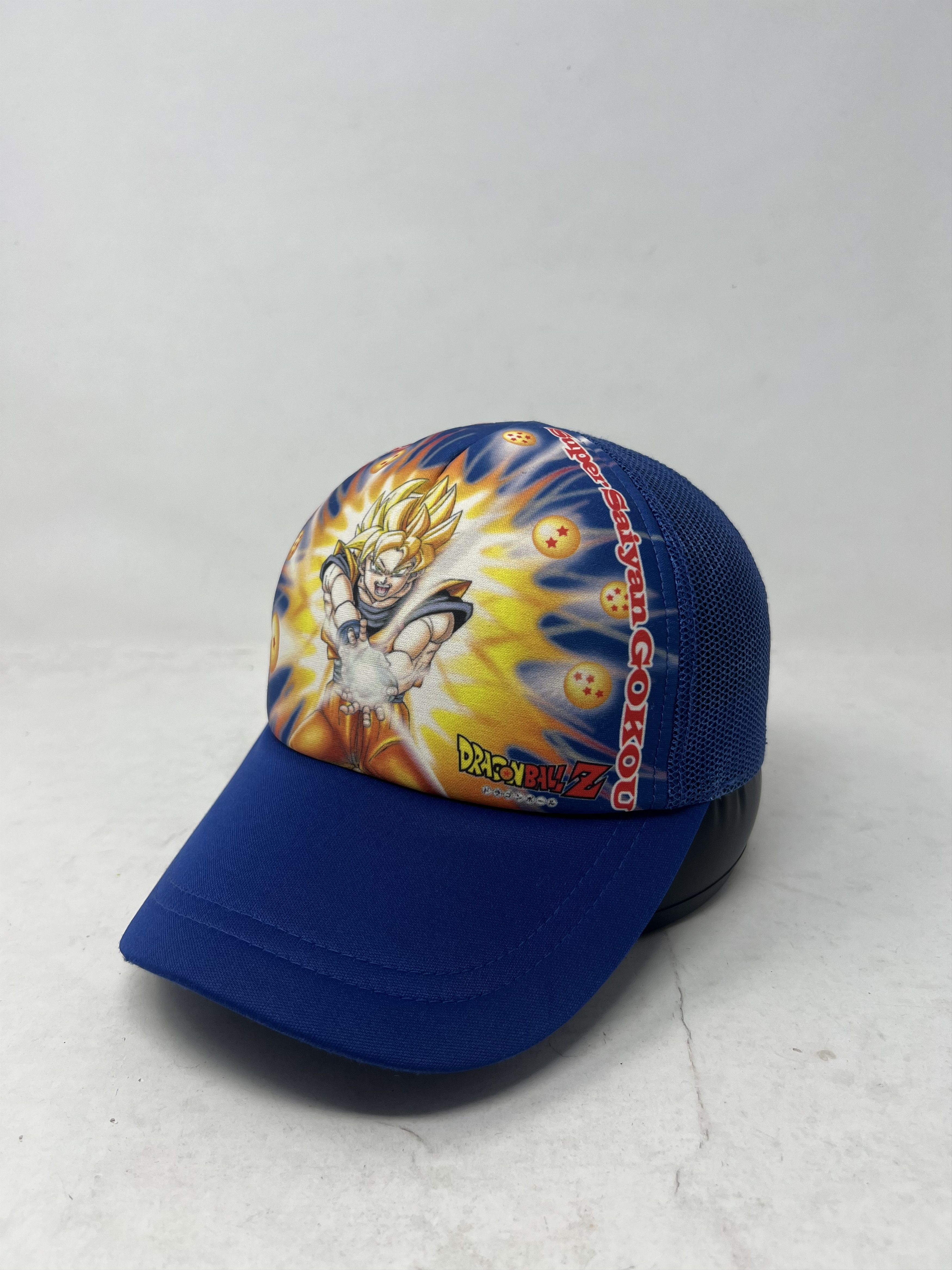 Vintage Dragon Ball Z Goku Super Saiyan Trucker Hat Size ONE SIZE - 1 Thumbnail