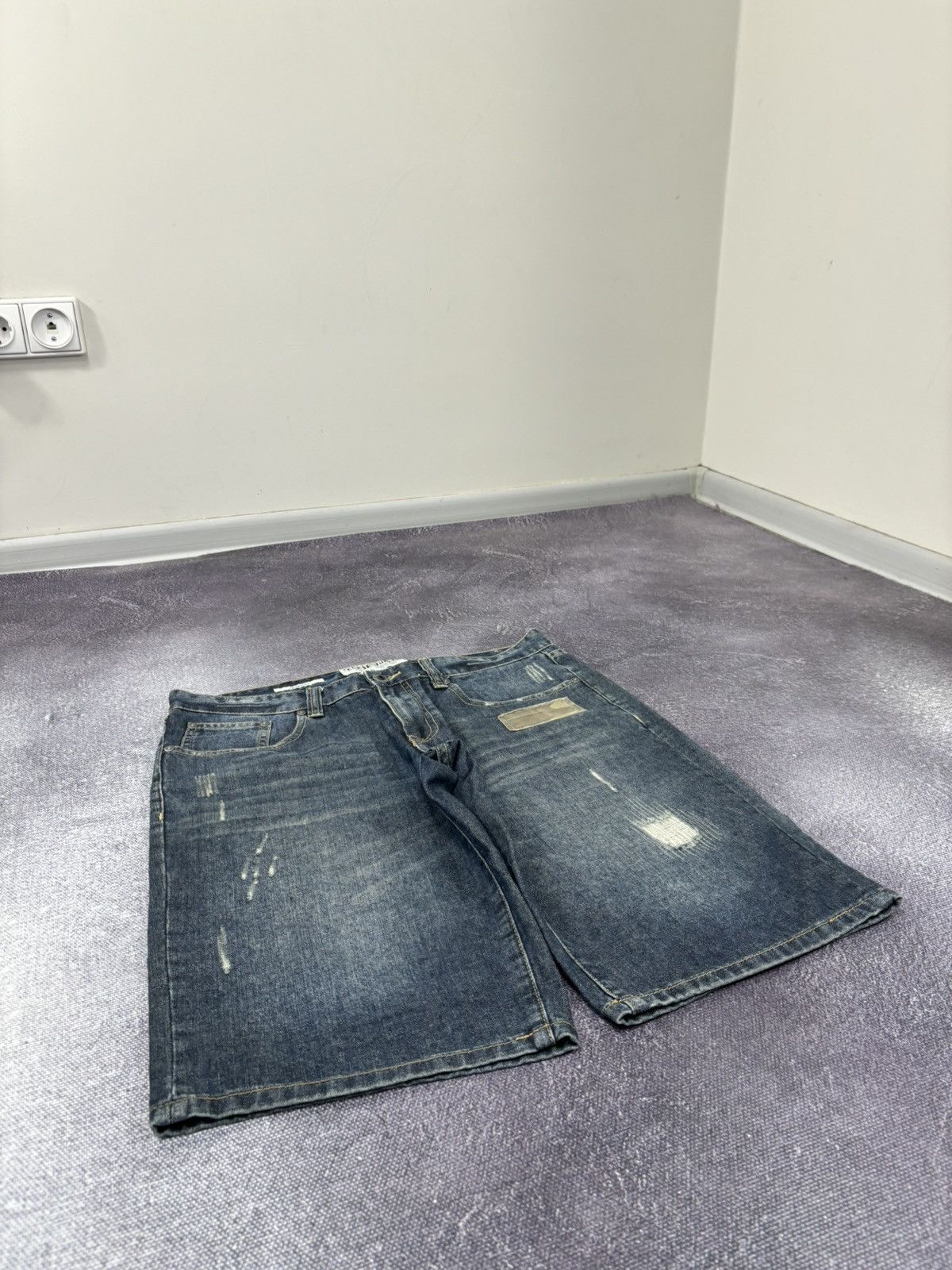 Ecko Unltd. Vintage Ecko Unltd Y2K Skate Hype Baggy Denim Shorts Size US 32 / EU 48 - 10 Thumbnail