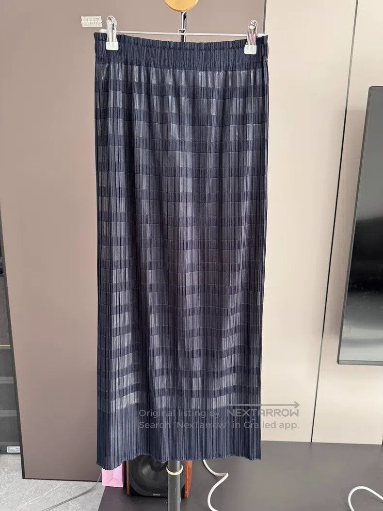 Issey Miyake Issey Miyake size:5 Horizontal Striped Wide Leg Pants Size 22" - 1 Thumbnail