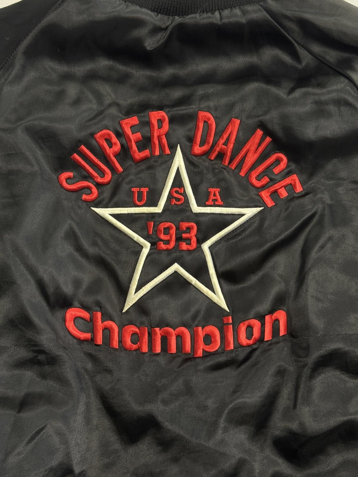 Auburn Sportswear VTG Super Dance Champion Bomber Jacket USA 1993 XL Size US XL / EU 56 / 4 - 2 Thumbnail