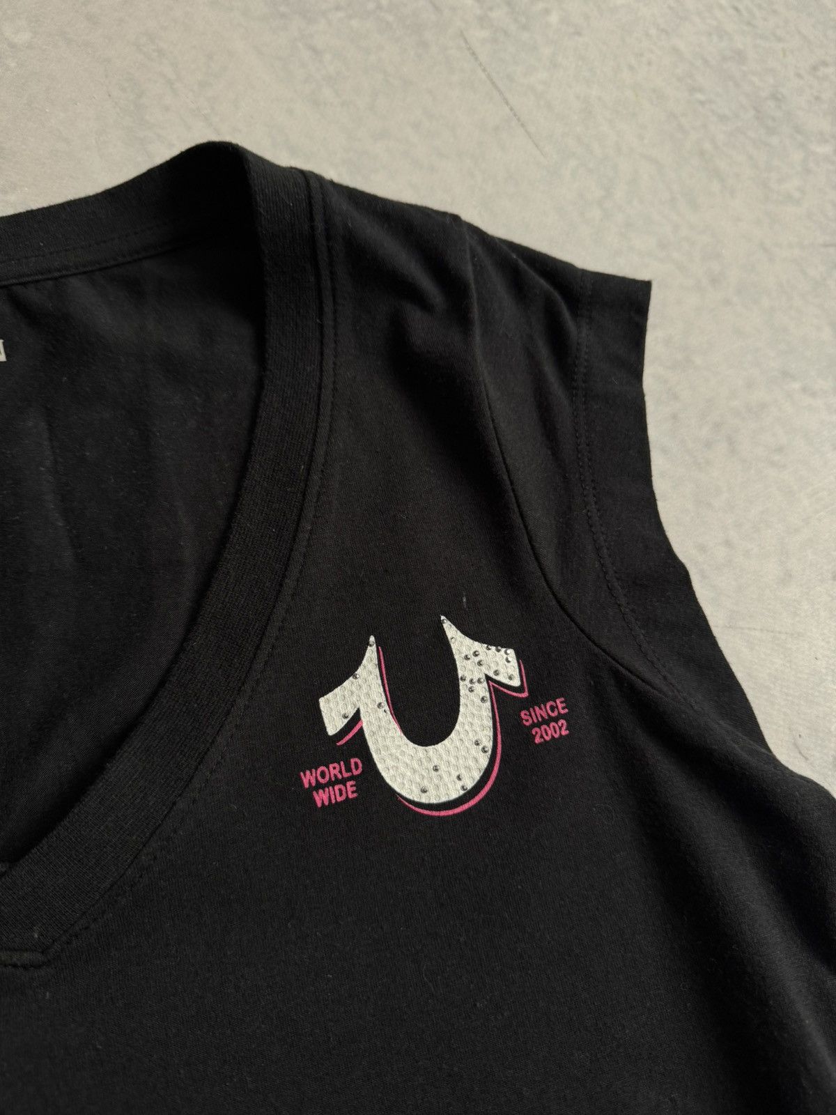 True Religion Vintage True Religion Y2K retro big logo tee wmns Size M / US 6-8 / IT 42-44 - 7 Thumbnail