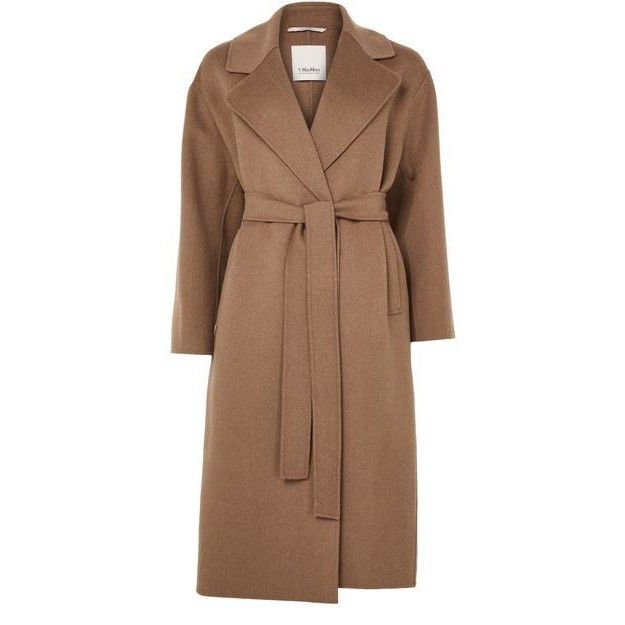 Max Mara S MAX MARA Longline CAMMELLO Wool Coat New & Authentic (Wome Size M / US 6-8 / IT 42-44 - 1 Thumbnail