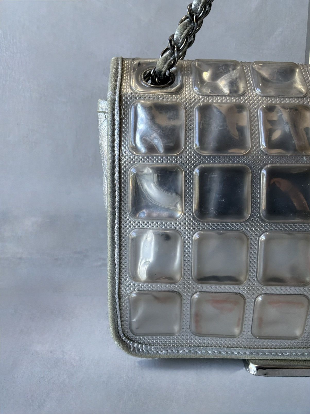Chanel 2007 - Chanel Ice Cube Bar - Metallic Flap Bag Size ONE SIZE - 16 Thumbnail