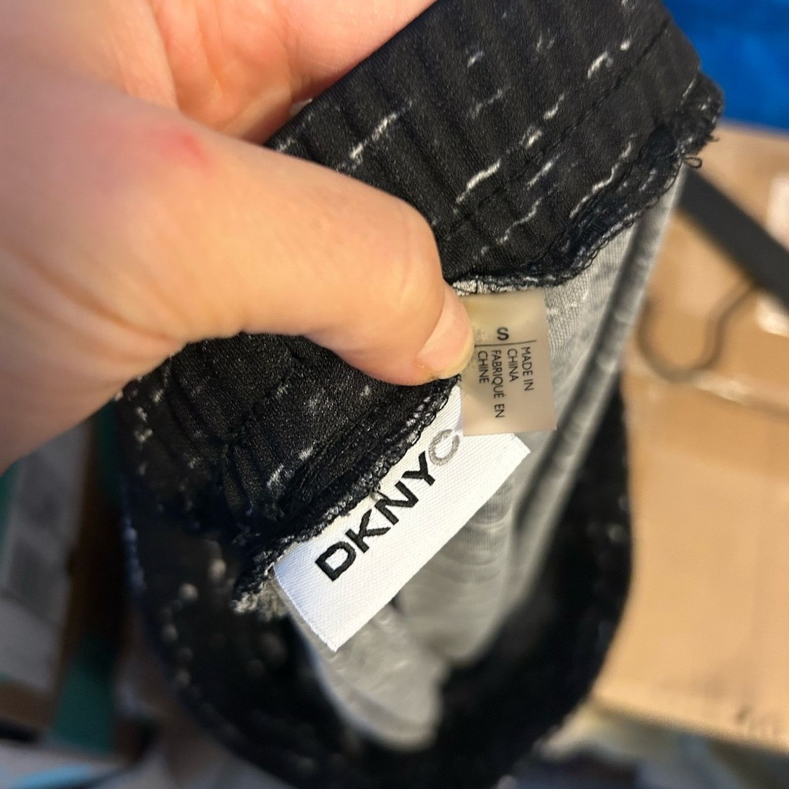 DKNY DKNYC Space Dye Jogger Pants Size 27" / US 4 / IT 40 - 3 Thumbnail