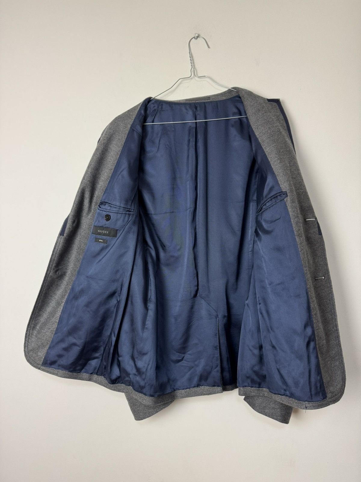 Gucci Gucci Raw Cut Light Jersey Logo Crest Blazer Luxury RRP 4$K+ Size 50R - 13 Thumbnail