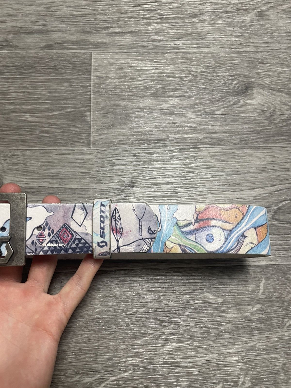 Other Scott Japanese Style Print Y2K Belt Size ONE SIZE - 8 Thumbnail