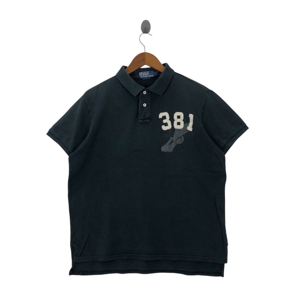 Polo Ralph Lauren Vintage Polo RALPH LAUREN P Wing Logo Polos Collared T-Shirt Size US L / EU 52-54 / 3 - 1 Thumbnail