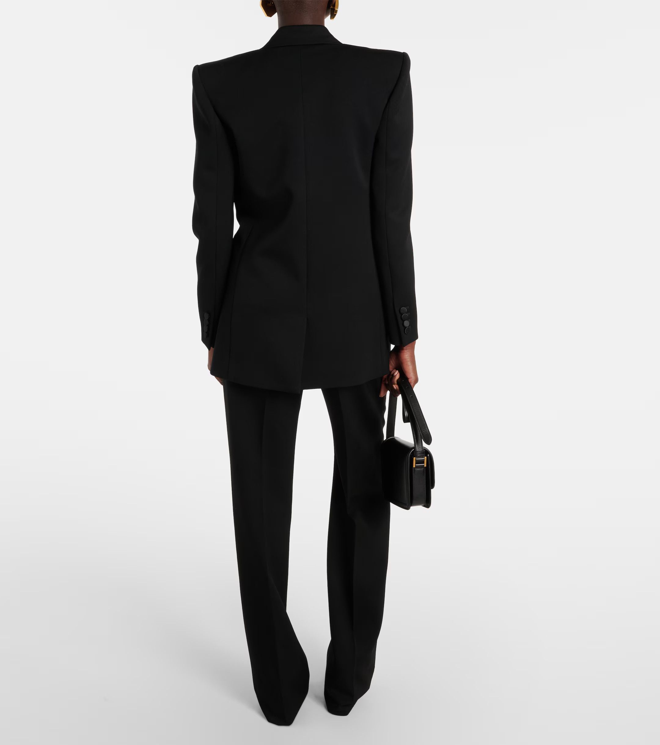 Saint Laurent Paris o1bcso1str1124 Jacket in Black Size US L / EU 52-54 / 3 - 3 Thumbnail