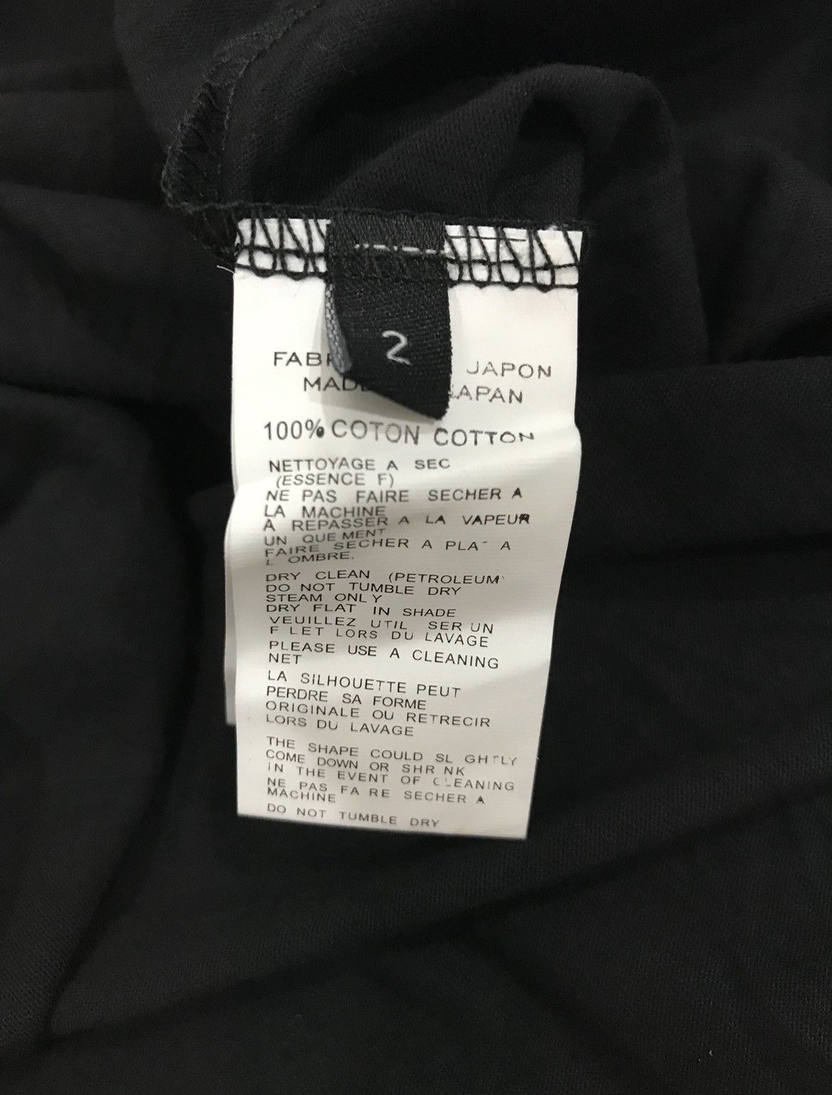 Japanese Brand × Yohji Yamamoto NeW Old Stock‼️Yohji Yamamoto Pour Home Staff Tee Size US L / EU 52-54 / 3 - 9 Thumbnail